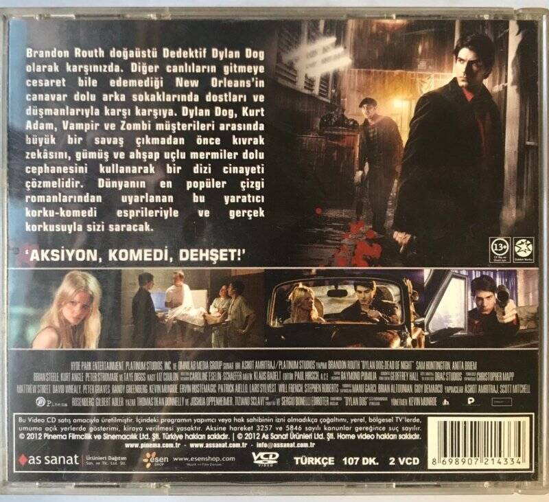 Dylan Dog Gecenin Ölümsüzleri VCD Film VCD6799 - 2