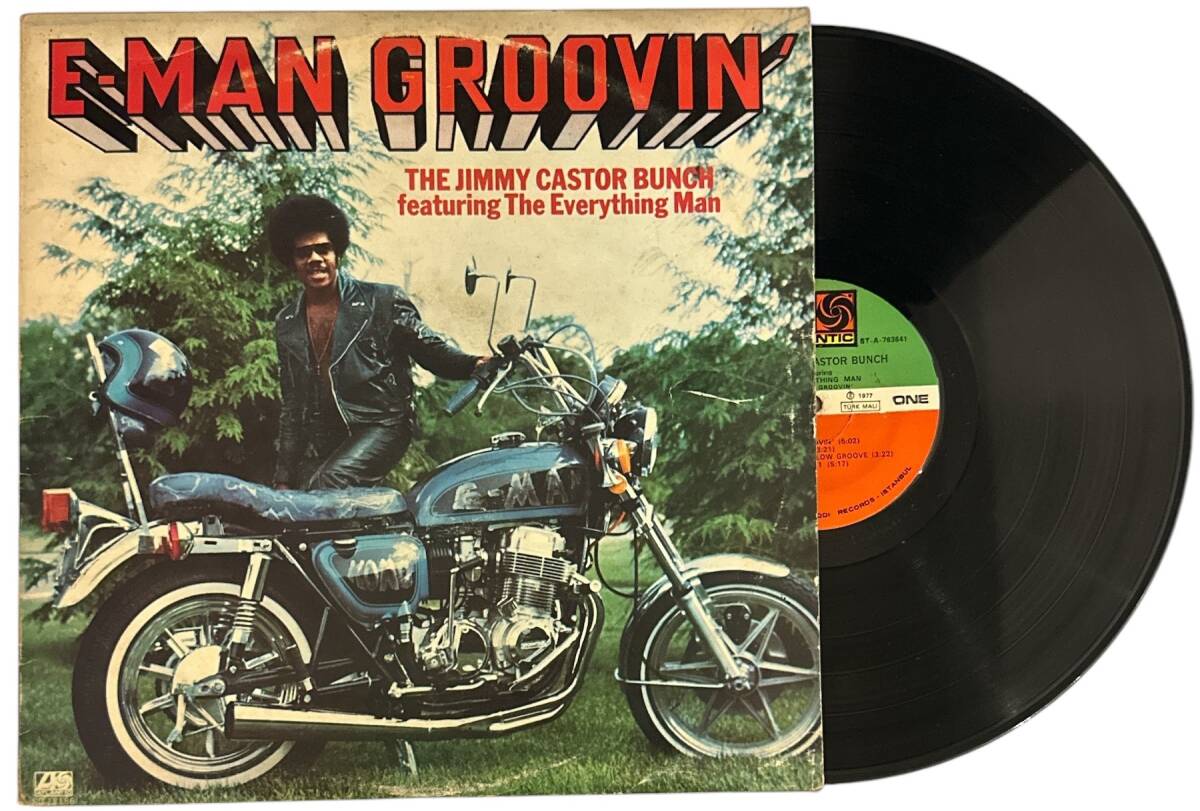 E-Man Groovin - The Jimmy Castor Bunch / The Everything Man LP Plak (10/8) PLK25516 - 1