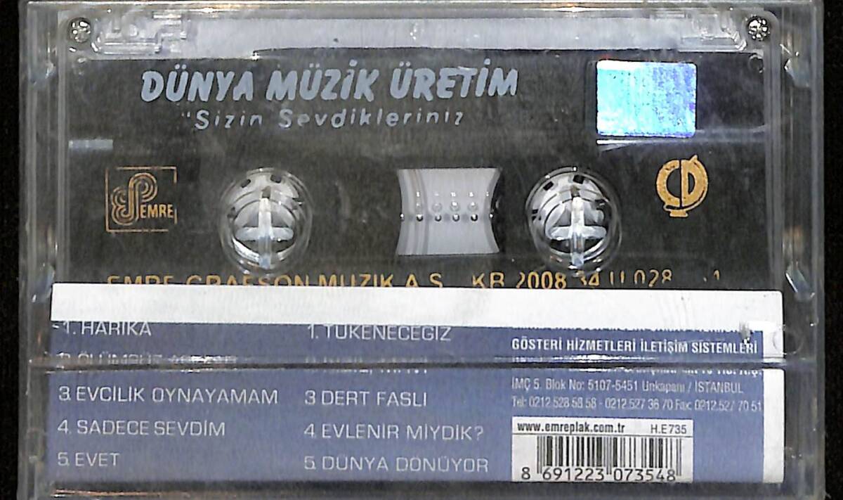 Ebru Gündeş - Evet Kaset (Sıfır) KST28691 - 2
