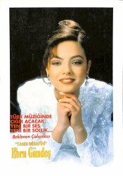 Ebru Gündeş Kartpostal KRT19018 - Gökçekoleksiyon