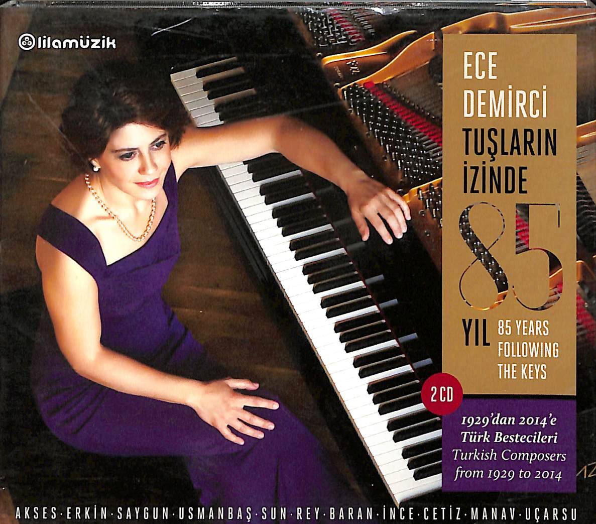Ece Demirci - Tuşların İzinde 85 Yıl CD (İkinci El) CD3895 - 1