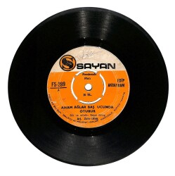 Edip Akbayram - Anam Ağlar Baş Ucumda Oturur / Sev Beni Beni Plak (10/6.5) PLK21464 - 1