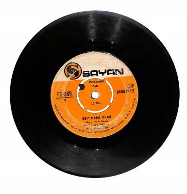Edip Akbayram - Anam Ağlar Baş Ucumda Oturur / Sev Beni Beni Plak (10/6.5) PLK21464 - 2