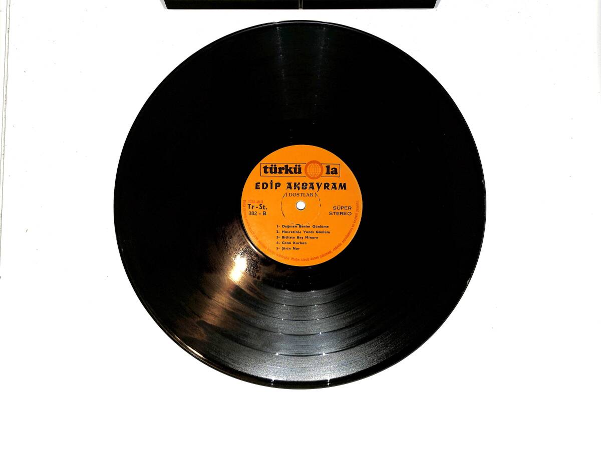 Edip Akbayram - Dostlar LP PLAK (10/7.5) *Türküola Baskı* PLK26547 - 2