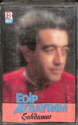 Edip Akbayram - Şahdamar Orijinal Kaset (İkinci El) * Kırmızı Bandrol * KST31147 - Gökçekoleksiyon