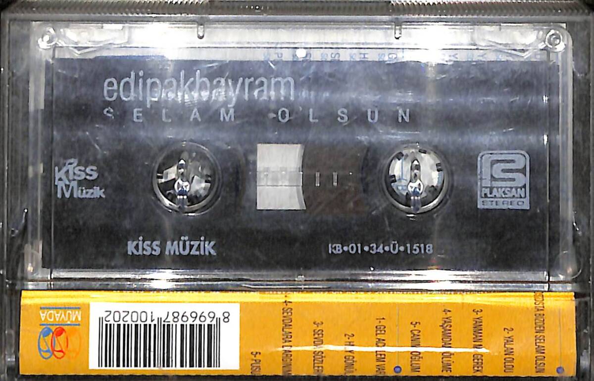 Edip Akbayram - Selam Olsun Kaset (İkinci El) KST29823 - 2