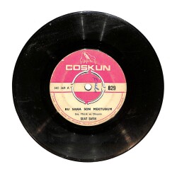 Suat Sayın - Bu Sana Son Mektubum / Sevgine Muhtacım Ben PLAK (10/6.5) PLK23953 - Gökçekoleksiyon