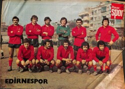 EDİRNESPOR ESKİ POSTER (33X24 CM) KRT17678 - Gökçekoleksiyon