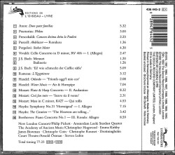 Editions De L'Oiseau-Lyre (The Original Sound) CD (İkinci El) CD5527 - 2