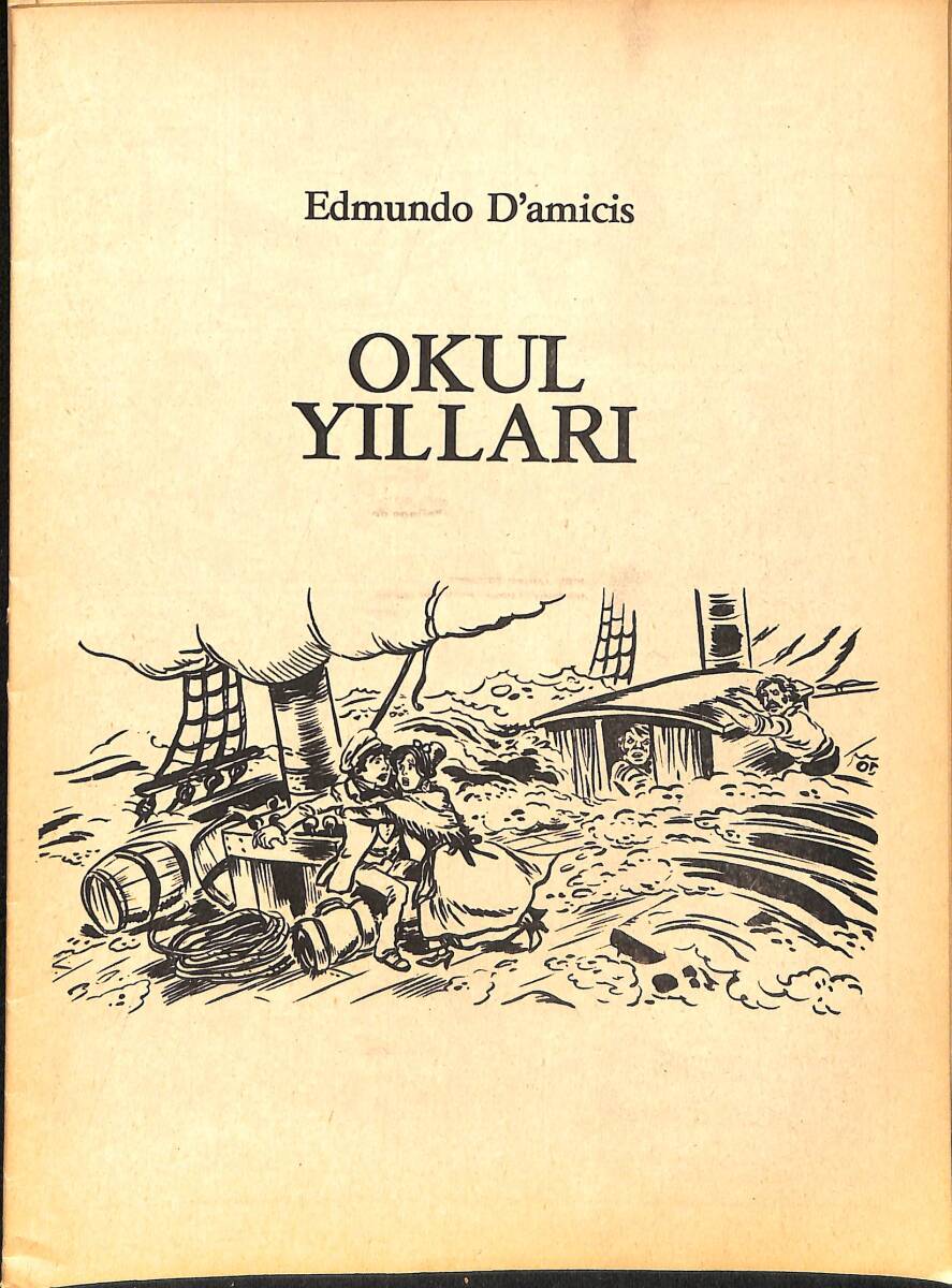 Edmundo D'amicis - Okul Yılları Çizgi Roman NDR98279 - 1