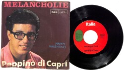 Peppino Di Capri - Melancholie / Happy Valentino PLAK (10/5.5) PLK24856 - Gökçekoleksiyon