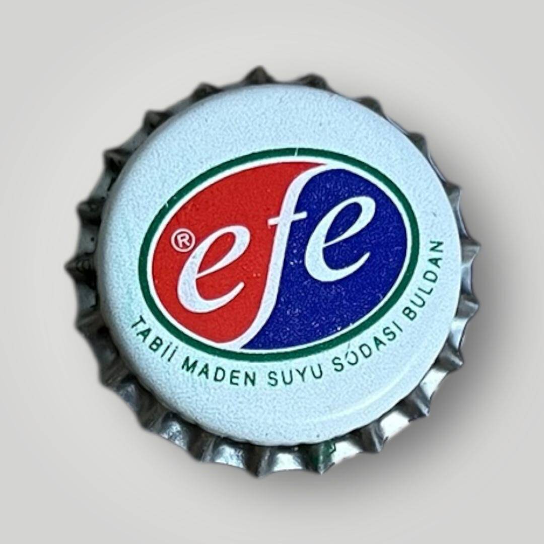 EFE Tabii Maden Suyu Sodası Budan Basılmamış Gazoz Kapağı CMK1-1202 - 3