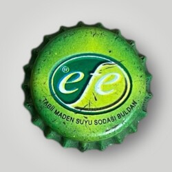 EFE Tabii Maden Suyu Sodası Buldan Basılmamış Gazoz Kapağı CMK1-1195 - Gökçekoleksiyon