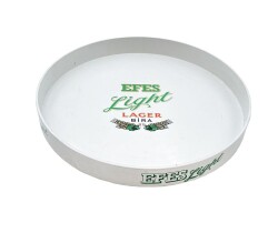 Efes Light Lager Bira Eski Tepsi AOB2393 (N) - 1