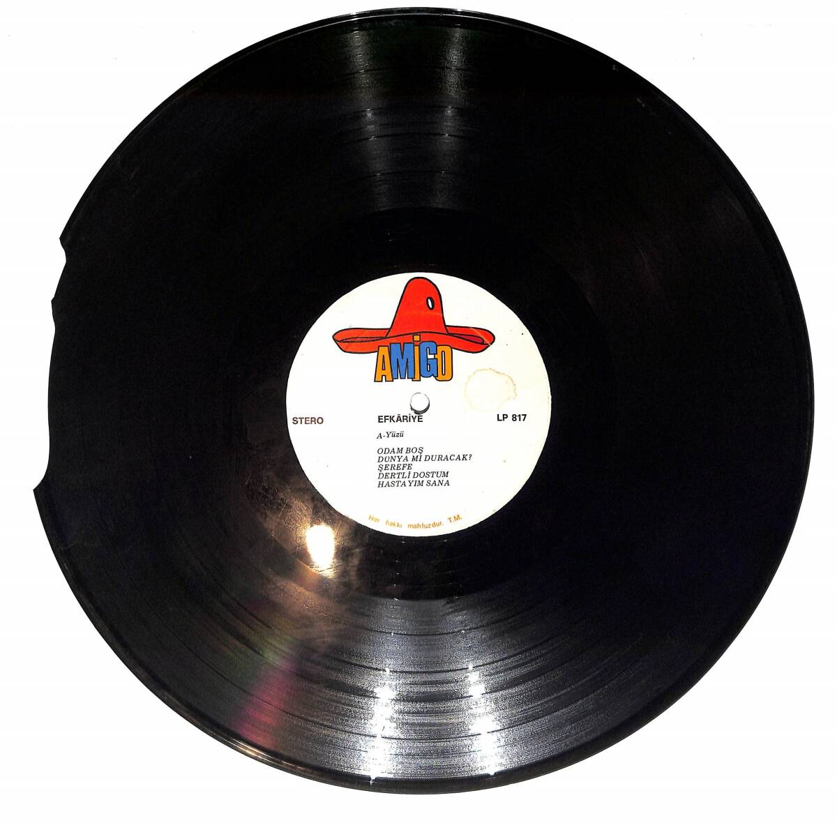 Efkariye - Odam Boş LP PLAK (Açıklamayı Okuyunuz) PLK26642 - 2