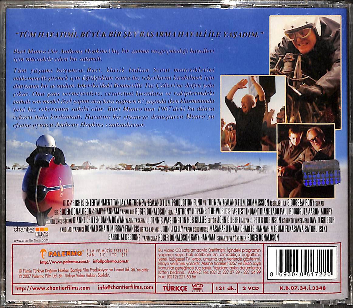 Efsane Adam – The World's Fastest Indian (2005) Orijinal VCD Film VCD29058 - 2