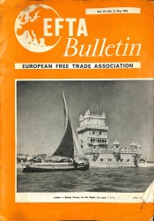 Efta Bulletin May 1963 - European Free Trade Association NDR77482 - Gökçekoleksiyon