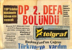 Ege Telgraf Gazetesi 11 Nisan 1975 - İran Şahı İhtar Etti Petrol Fiyatı Tekrar Artacak! - Başkan Ford'un Çağrısı 'Türkiye'ye Yardım Tekrar Başlamalı' GZ145211 - 1
