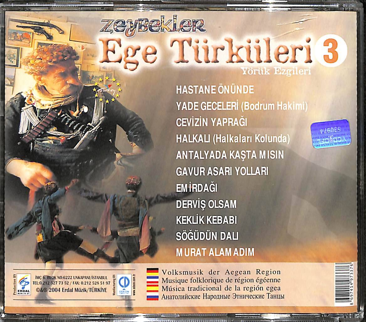 Ege Türküleri - Cevizin Yaprağı 3 Müzik CD - 2