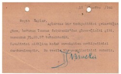 EĞİTİM TARİHİ İngiliz Kütüphanasi Antetli Firması Yazışma Belgesi EFM(N)994 - 2