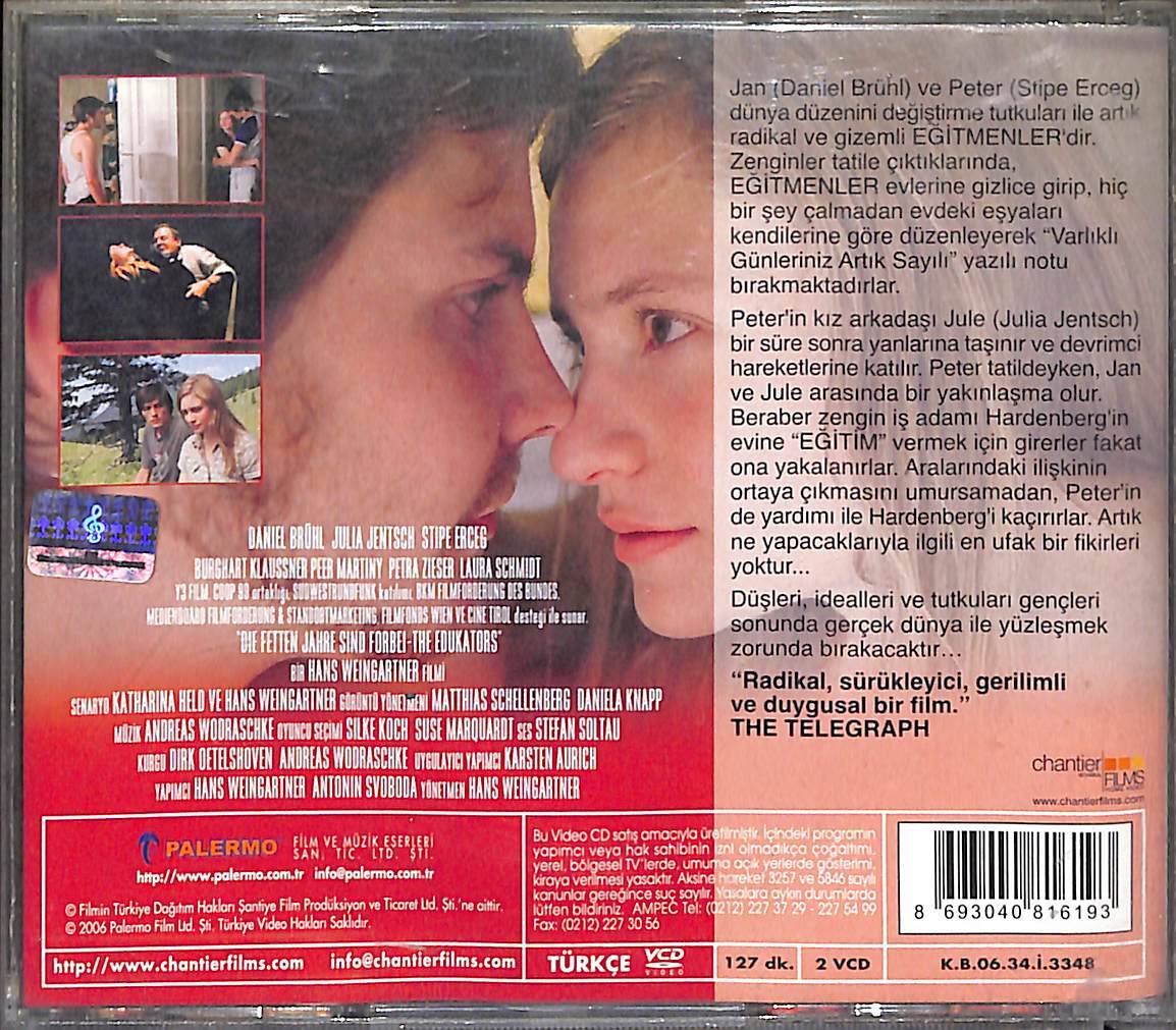 Eğitmenler - The Edukators VCD Film ' Bir Hans Weingartner Filmi - Danıel Brühl,Julıa Jentsch,Stıpe Erceg ' VCD28044 - 2