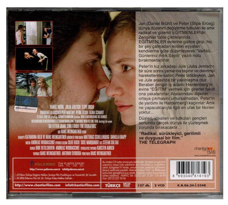 Eğitmenler - The Edukators VCD Film VCD106 - 2