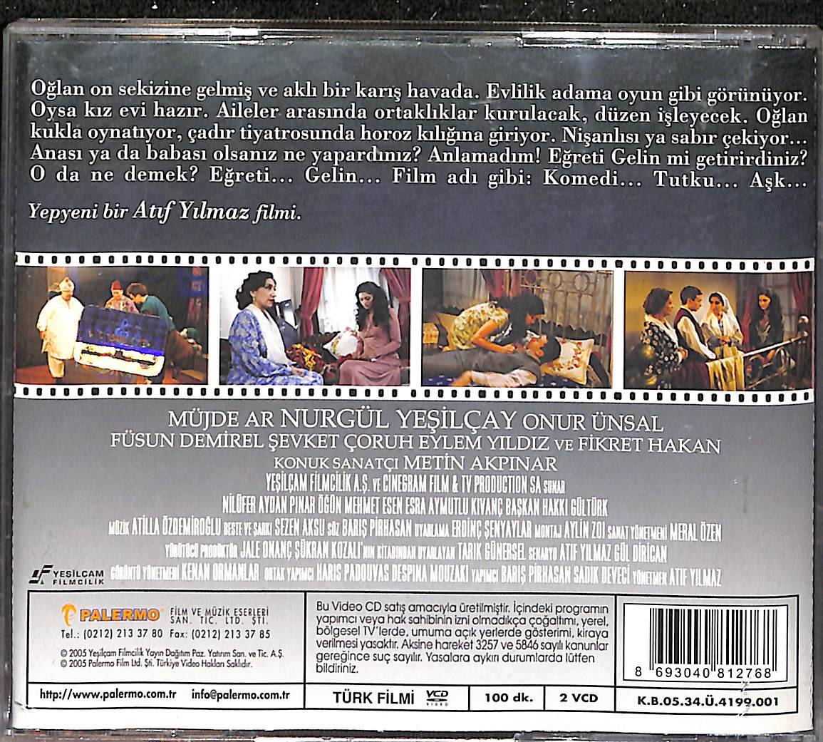 Eğreti Gelin (2005) Orjinal VCD Korku Film ' Nurgül Yeşilçay - Müjde Ar - Onur Ünsal ' VCD28749 - 2