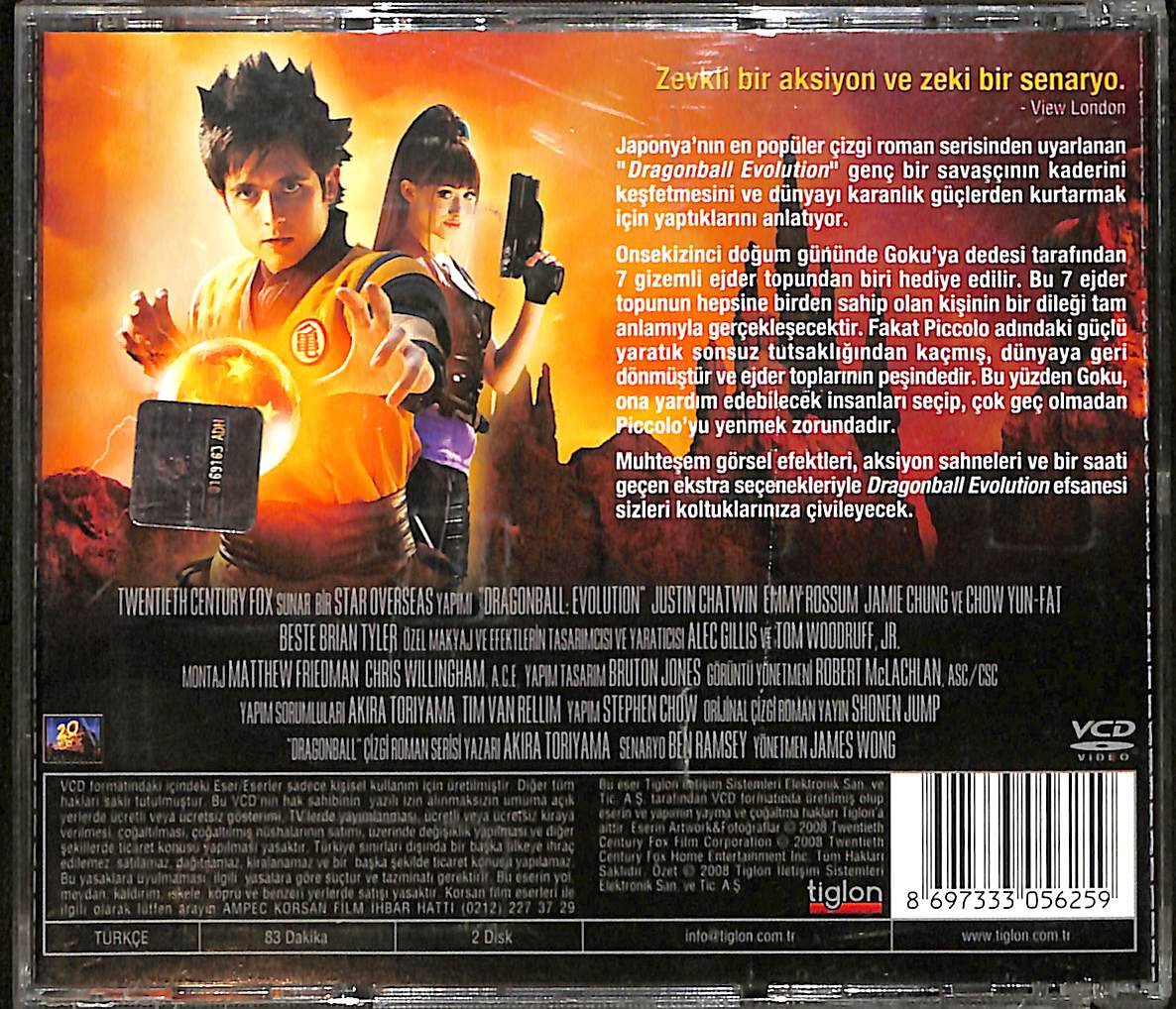 Ejder Topu Evrim - Dragonball Evolution (2009) Orijinal VCD Film VCD29054 - 2