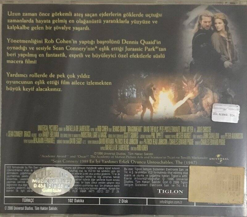 Ejder Yürek VCD Film VCD6601 - 2