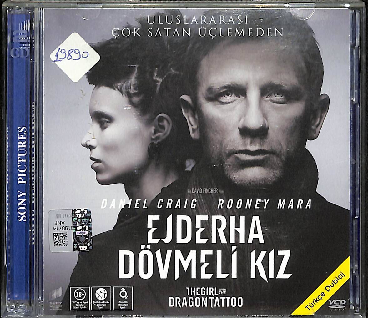 Ejderha Dövmeli Kız - The Gırl Wıth The Dragon Tattoo (2009) VCD Film ' Daniel Craig - Rooney Mara ' VCD27876 - 1