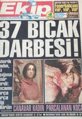 Ekip Ailenizin Gazetesi 21 Ağustos 1996-2 Yaşındaki Çocuğa Kurşun Yağdırdılar GZ36615 - 1
