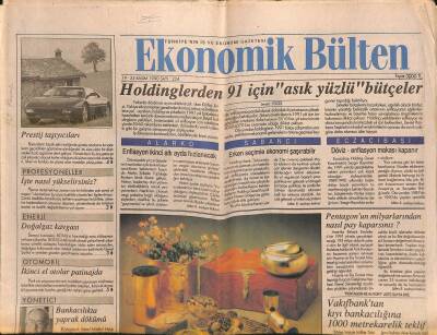 Ekonomik Bülten Gazetesi 19-25 Kasım 1990 - Big Yellow Fujiyi Kendi Evinde Sıkıştırıyor GZ119328 - 1
