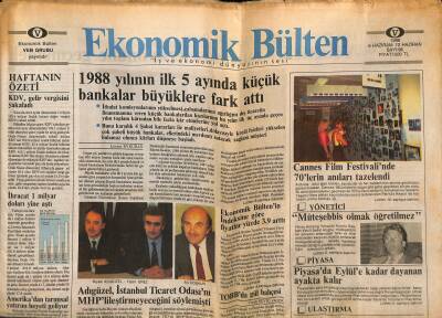 Ekonomik Bülten Gazetesi 6-12 Haziran 1988 - Cannes Film Festivalinde 70lerin Anıları Tazelendi GZ119311 - 1