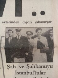Ekspres Gazetesi 20 Haziran 1967 - Şah Ve Şahbanuyu İstanbul'lukar Çılgınca Alkışladı - Selma Güneri Sinemaya Rest Çekti! GZ143851 - 2