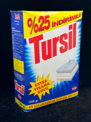 Tursil '' Extra Yıkama Gücü '' Toz Deterjan 1300 gr ( Kullanılmamış Paketinde) AOB4169 (N) - Gökçekoleksiyon