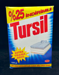 Tursil '' Extra Yıkama Gücü '' Toz Deterjan 1300 gr ( Kullanılmamış Paketinde) AOB4169 (N) - 2
