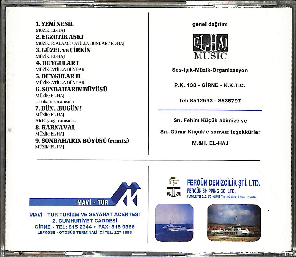 El - Haj Enstrümantal CD (İkinci El) CD5010 - 2