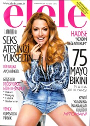 Elele Dergisi Sayı:6 Haziran 2014 - Kapak : Hadise - Yeni Jön : Metin Akdülger NDR102137 - Gökçekoleksiyon