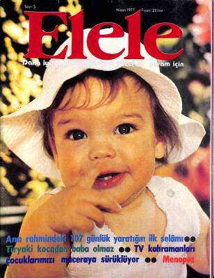 ELELE NİSAN 1977 - ÇİTLEMBİK DERGİSİ VE ANNENİN ANSİKLOPEDİSİ EKLERİ İÇİNDEDİR DRG1254 - 1