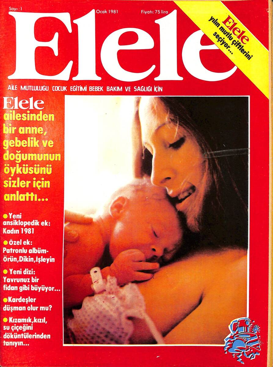 Elele Ocak 1981 Sayı : 1 NDR97998 - 1