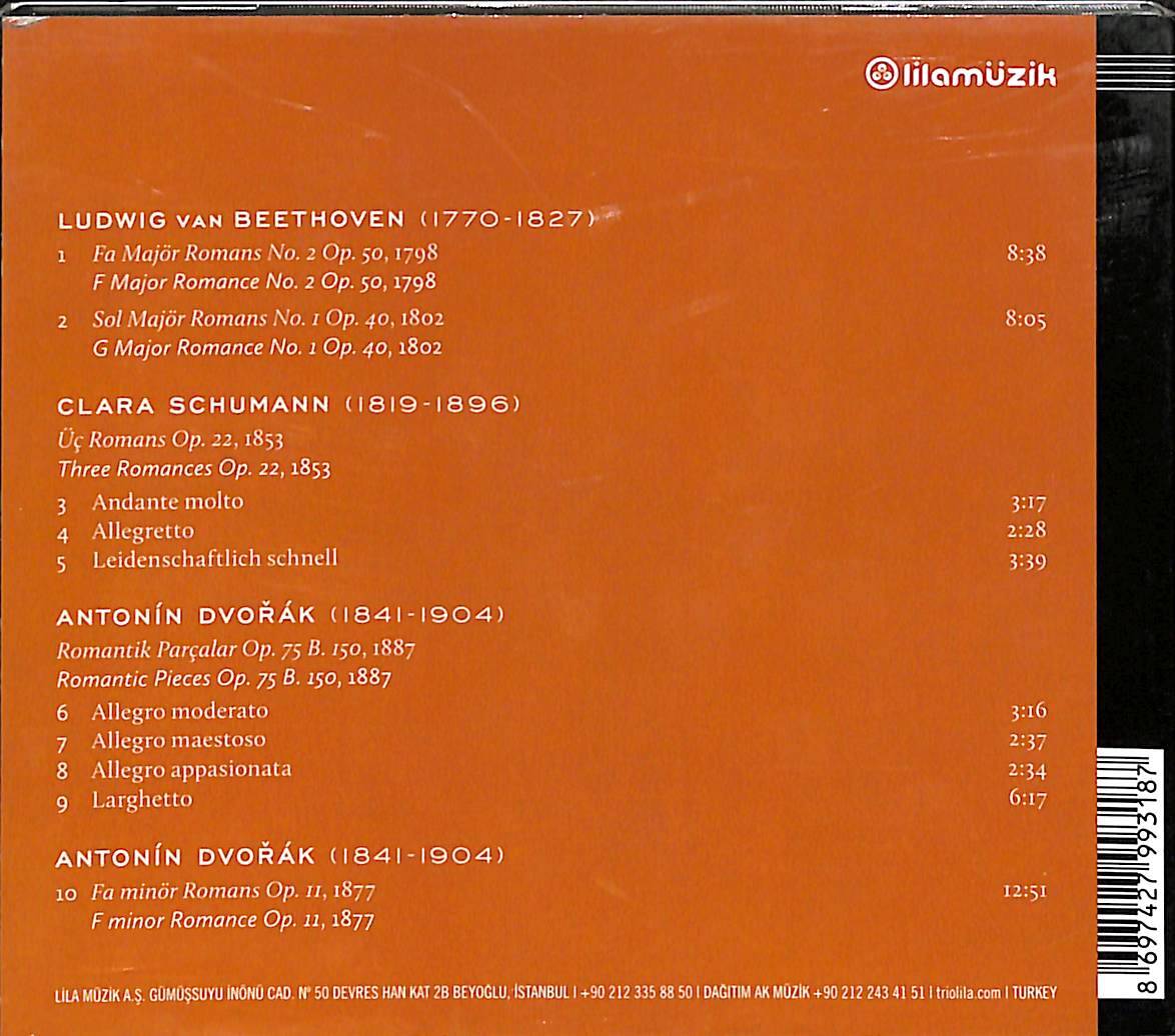 Elif Tarakçı Akyar & Hyun Sook Tekin - Romance CD (İkinci El) CD3945 - 2