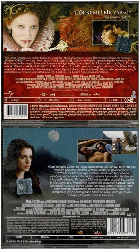 Elizabeth Yolcular - 2 Adet VCD Film VCD754 - 2