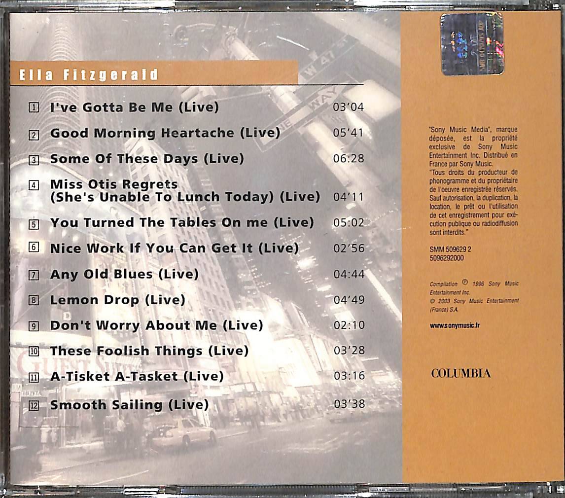 Ella Fitzgerald - 1917 1996 Columbia Jazz CD (İkinci El) CD5349 - 2