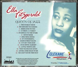 Ella Fitzgerald - Queen of Jazz CD (İkinci El) CD5071 - 2