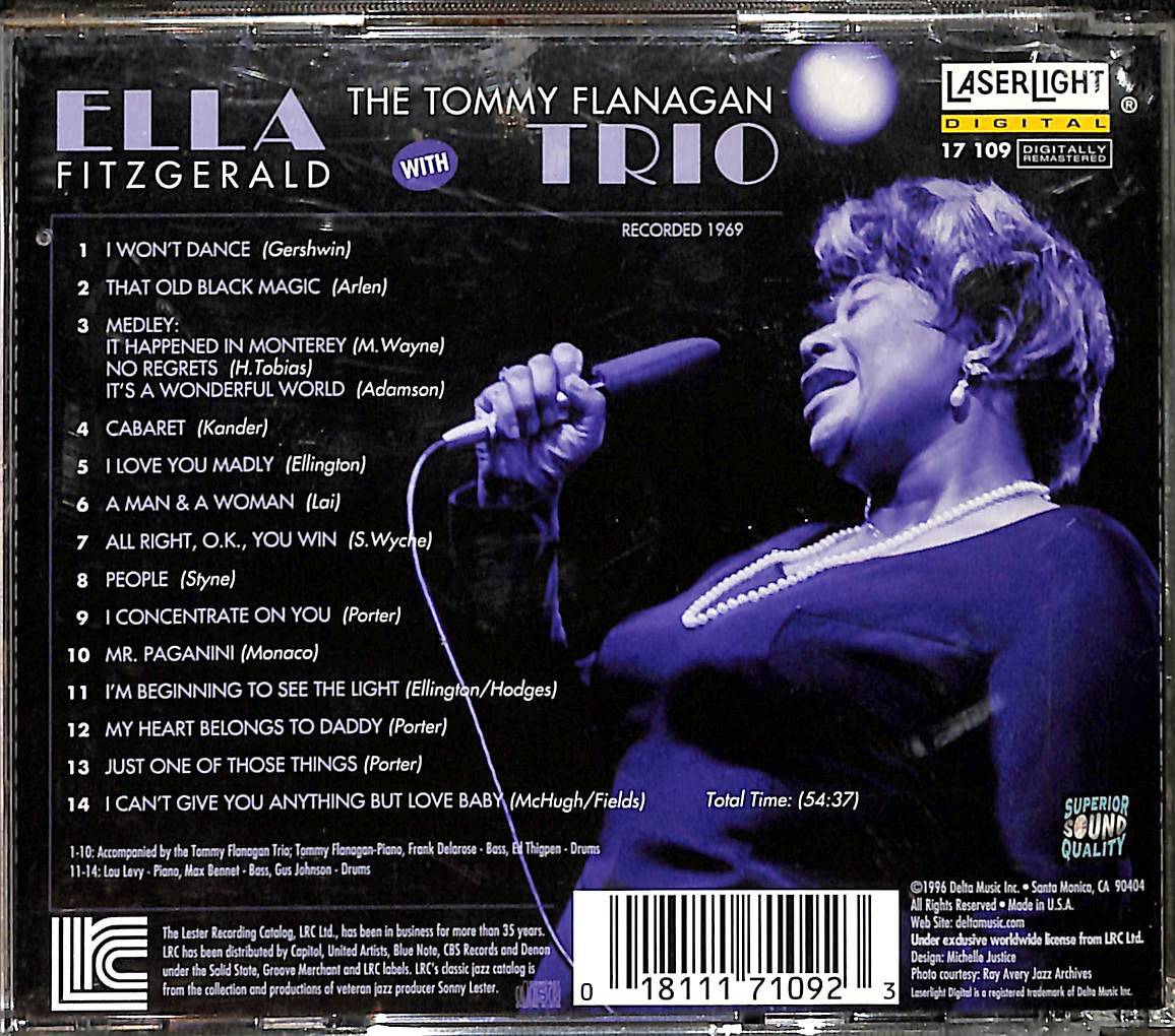 Ella Fitzgerald – With The Tommy Flanagan Trio CD (İkinci El) CD5443 - 2