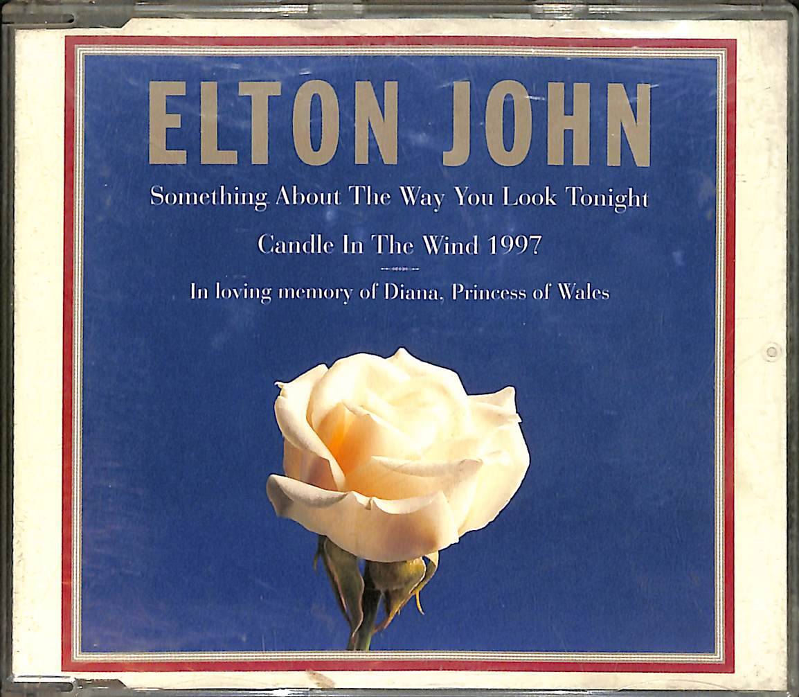 Elton John - Something About The Way You Look Tonight & Candle In The Wind 1997 CD (İkinci El) CD4063 - 1