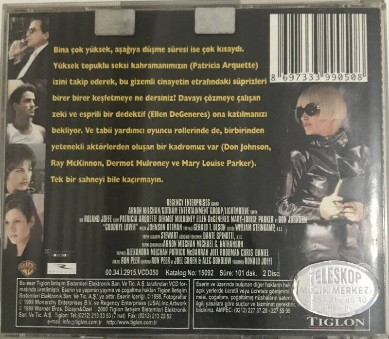 Elveda Sevgilim VCD Film VCD7928 - 2