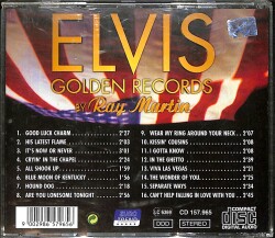 Elvis Golden Records - By Ray Martin CD (İkinci El) CD4019 - 2
