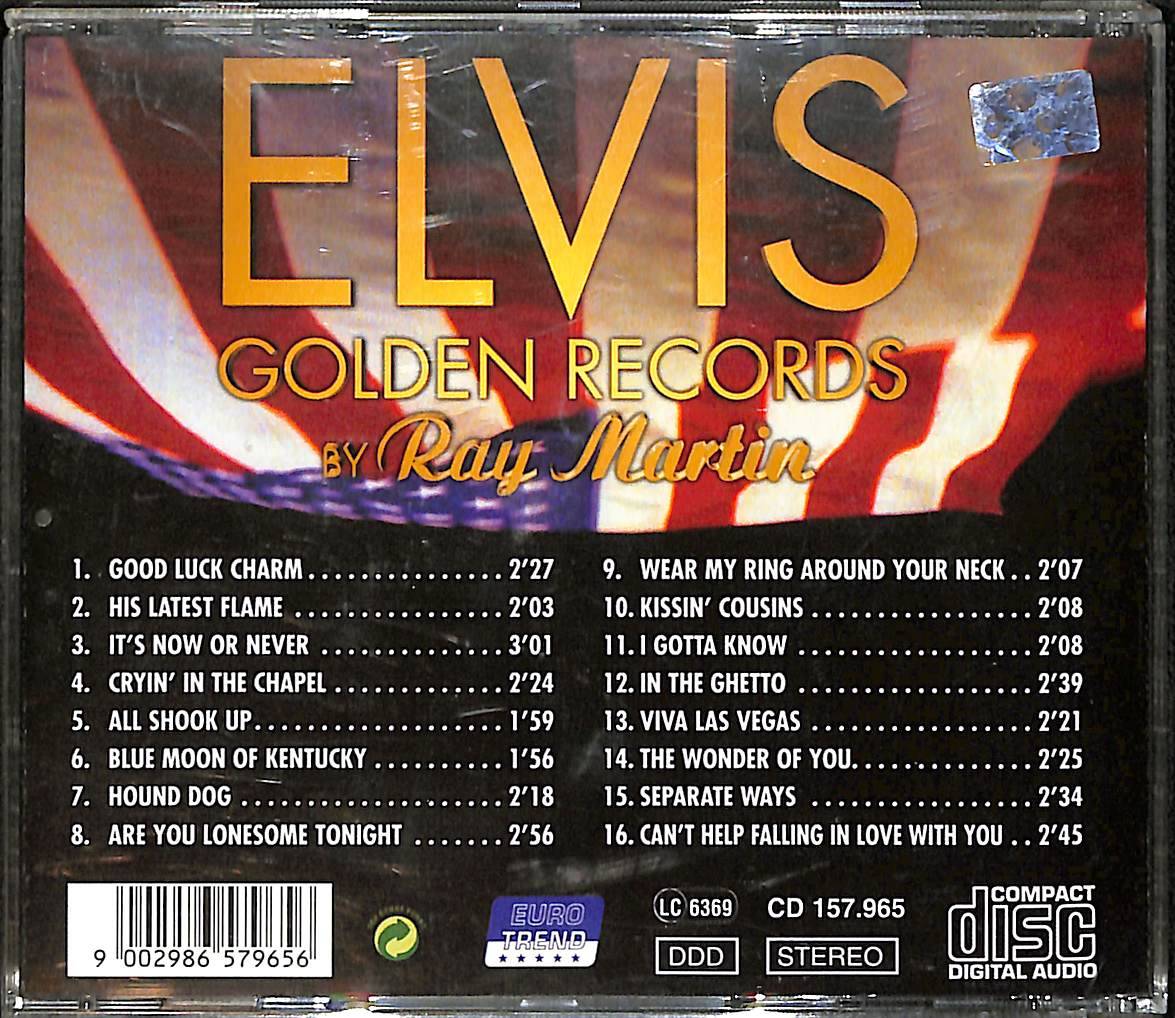 Elvis Golden Records - By Ray Martin CD (İkinci El) CD4019 - 2