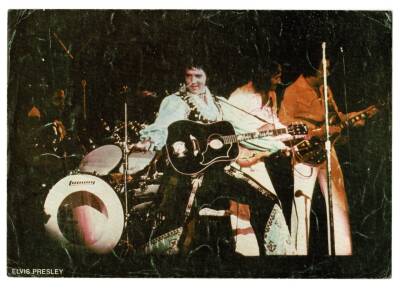 Elvis Presley Büyükboy Kartpostal KRT9237 - 1